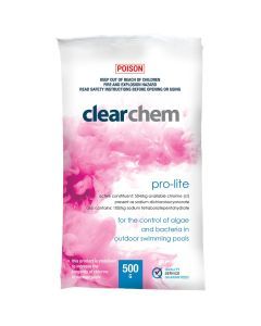 Clearchem Pro‐Lite Chlorine Based Shock Treatment 500g - Pool Chemical