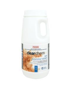 Clearchem Spa Bromine Tabs 1kg- Spa Chemical (DG)