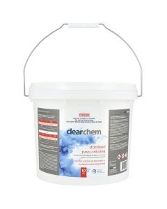 Clearchem Stabilised Granular Chlorine Di-Chlor 10kg - Pool Chemical