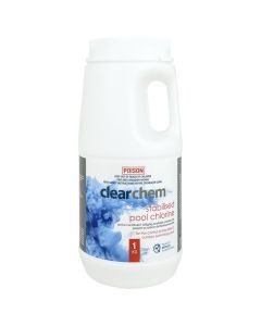 Clearchem Stabilised Granular Chlorine Di-Chlor 1kg - Pool Chemical