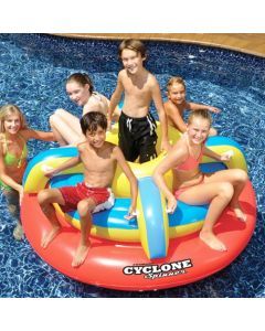 Swimsportz Cyclone Spinner Inflatable Pool Raft / Tube / Lounger / Toy / Rocker