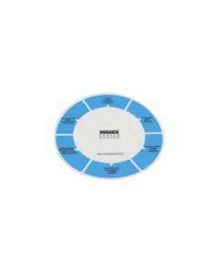 Davey Multiport Valve Label/Cover  to suit 50mm M8130 EcoPure & Reliance MKIII 