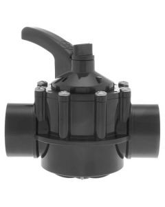 Hayward PSV 2 Way Valve 40mm PSV2S - PVC Pool Diverter Valve, Grey/Black