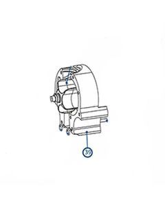 Kreepy Krauly rX-Tank Housing Left SP10839 - Pool Cleaner Spare Part