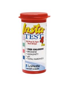 LaMotte Insta-TEST 4 Plus Pool & Spa Test Strips - 50 Pack