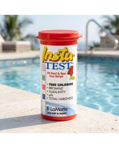 LaMotte Insta-TEST 4 Plus Pool & Spa Test Strips - 50 Pack