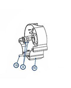 Kreepy Krauly rX-Tank Stainless Steel Shaft SP10818 - Pool Cleaner Spare Part