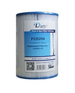 LA Spas 45 Replacement Cartridge Filter Element (Generic, Non-Genuine) FC-FCD204