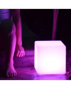 The Cube - Floating Square Led Light w/Remote Rechargeable - Floating Pool Light