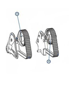 Kreepy Krauly rX-Tank Leg Geared Fly Wheel SP10822 - Pool Cleaner Spare Part