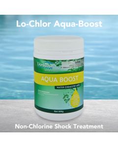 Lo-Chlor Aqua-Boost Non-Chlorine Shock Treatment 500g – Pool and Spa Chemical (DG)
