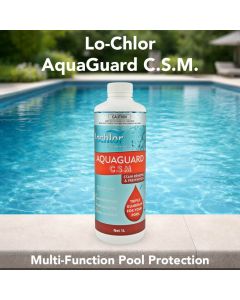 Lo-Chlor Long-Life AquaGuard CSM Cell Protector Scale Inhibitor Metal Remover 1L – Pool Chemical