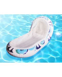 Aquafun Lounge Chair with Net - Pool Inflatable Chair/Bed/Lounger 114cm
