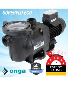 Onga SuperFlo VS 800 Variable Speed ECO Pool Pump. 4Y Warranty