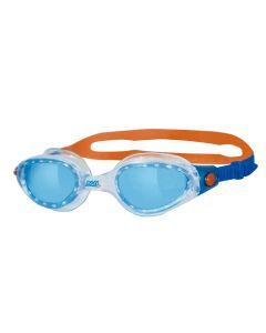 Zoggs Phantom Elite Blue/Orange  Goggles for Adults