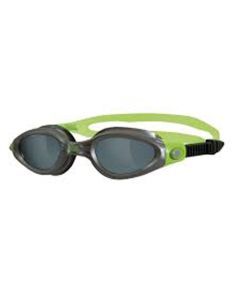 Zoggs Phantom Elite Grey /Green Goggles for Adults