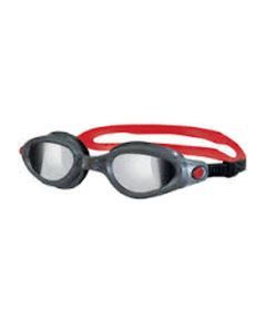 Zoggs Phantom Elite Grey/Red Goggles for Adults