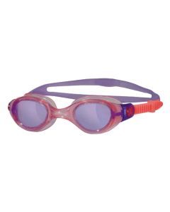 Zoggs Phantom Junior Goggles Suitable for Ages 6-14 Yrs (purple/pink)