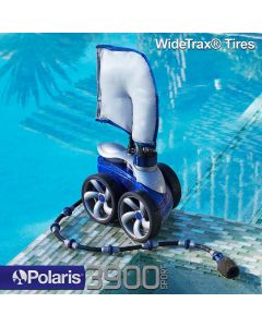 Polaris Vac-Sweep 3900 Sport Pressure Pool Cleaner w/ TailSweep Pro and WideTrax Tyres. Wall-Climbing, 2Y Warranty