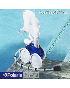Polaris Vac-Sweep 360 Pressure Pool Cleaner w/ PosiTrax Tyres. Wall-Climbing, 2Y Warranty