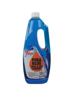 Lo-Chlor Pura Blue Pool Clarifier 1L - treats cloudy pools - Pool Chemical