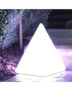 The Cairo - Floating Pyramid LED Light w/Remote. Rechargeable - Floating Pool Light