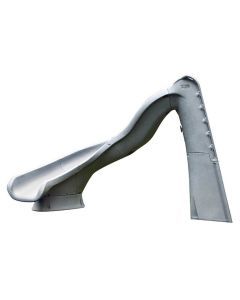 S.R.Smith TurboTwister Deck Mounted Left Curve Pool Slide - Grey Granite