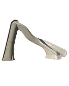 S.R.Smith TurboTwister Deck Mounted Right Curve Pool Slide - Sandstone