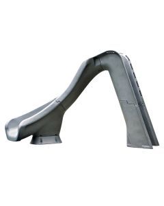S.R.Smith Typhoon Deck Mounted Left Curve Pool Slide - Grey Granite