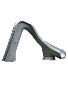 S.R.Smith Typhoon Deck Mounted Right Curve Pool Slide - Grey Granite