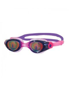 Zoggs Sea Demon Pink/Purple Junior Goggles Suitable for Ages 6-14 Year Olds
