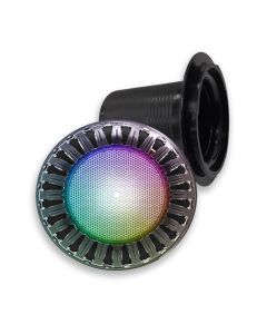 Spa Electrics Atom EMC Series 1 x Multi RGB LED Colour Pool Light w/ Concrete 50mm Nicheless Adapter