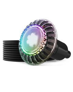 Spa Electrics Atom EMF Series 1 x Multi Plus RGB+W LED Colour Pool Light w/ Fibreglass Mounting Kit and 20M Cable