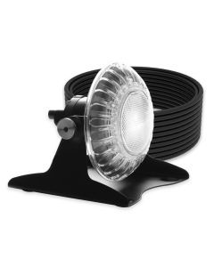 Spa Electrics Atom EMP Series 1 x White LED Colour Pool Light w/ Pond Mounting Kit and 20M Cable