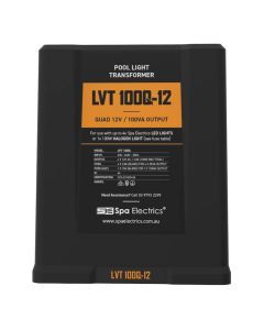 Spa Electrics LV100Q-12 12V 100W Quad LED Low Voltage Transformer