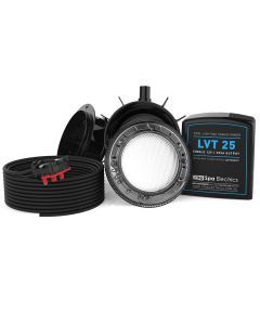 Spa Electrics Quantum WNC Series 1 x White LED Colour Pool Light w/ Concrete Mounting Kit, 20M Cable and LV25 Transformer