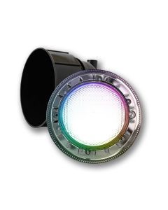 Spa Electrics Quantum WNF Series 1 x Multi Plus RGB+W LED Colour Pool Light w/ Fibreglass Mounting Kit