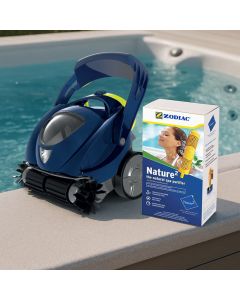 Zodiac SpaBot SB1000 Cordless Robotic Spa Cleaner w/ Nature2 Spa Stick Mineral Purifier Kit
