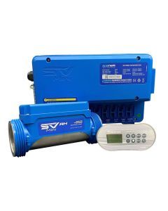 SpaNet SV Mini Two 15A Controller, 3.0kw Heater and Bone Touchpad Kit SN-SVM2-30B - Spa Spare Part