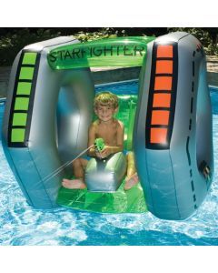 SwimSportz Starfighter Super Squirter - Swimming Pool Inflatable / Float / Toy
