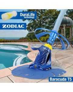 Zodiac Baracuda T5 Duo Above & In Ground Pool Cleaner - Wall Climber
