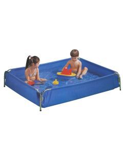 Aquafun Metal Frame Wading Pool - 152 x 122 x 25 cm