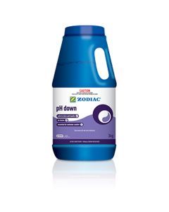 Zodiac PH Down 3kg - Decreases pH and Total Alkalinity - Swimming Pool Chemical