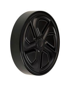 Zodiac EvoLux EX4000 iQ Wheel / Rim VR S (Black) R0867500 - Genuine Pool Cleaner Spare Part