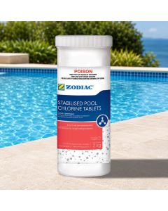 Zodiac Stabilised Pool Chlorine Tablets 2kg – Pool Chemical (DG)