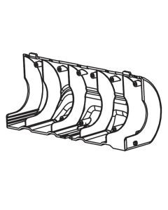 Zodiac Duo-X DX3000, CX50/CX40, AstralPool QB600 Rear Chassis/Brush Cover CN R0896800 - Genuine Pool Cleaner Spare Part