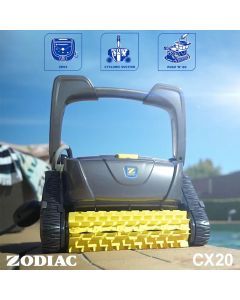 Zodiac CX20 Robotic Pool Cleaner. Floor, Wall, Waterline.