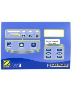 Zodiac LM3 Top Label R0769000 - Genuine Chlorinator Spare Part