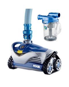 Zodiac MX6 Above & In-Ground Suction Pool Cleaner w/ Cyclonic Leaf Catcher. Floor, Wall, Waterline