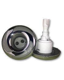 *NLA* - LA Spas Stainless Steel Mini Storm Pulse with Logo - Spa Spare Part